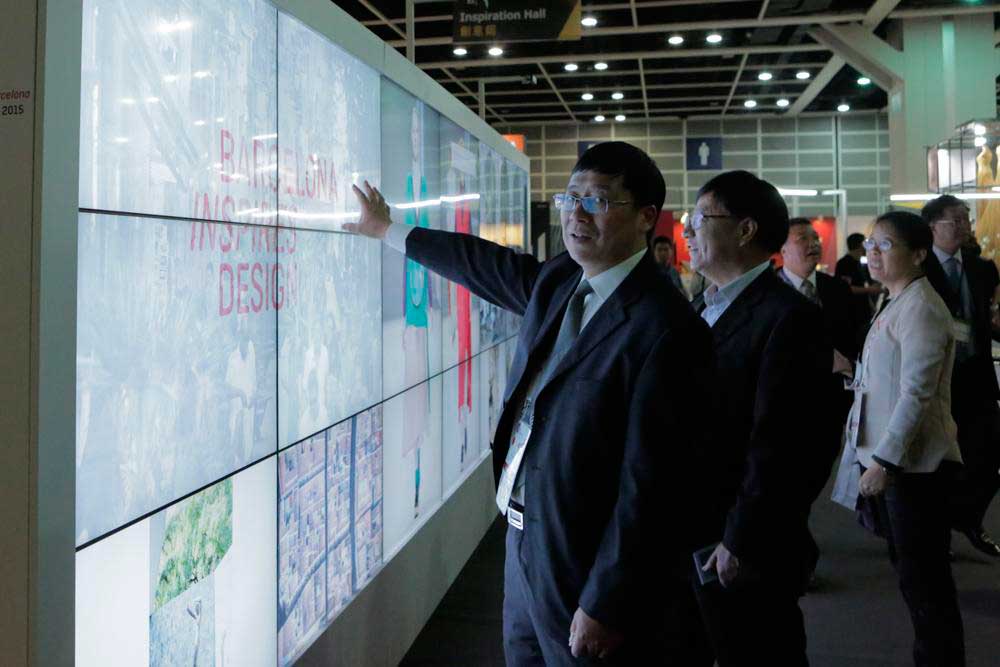 IDT HONG KONG INTERACTIVE VIDEOWALL 2017